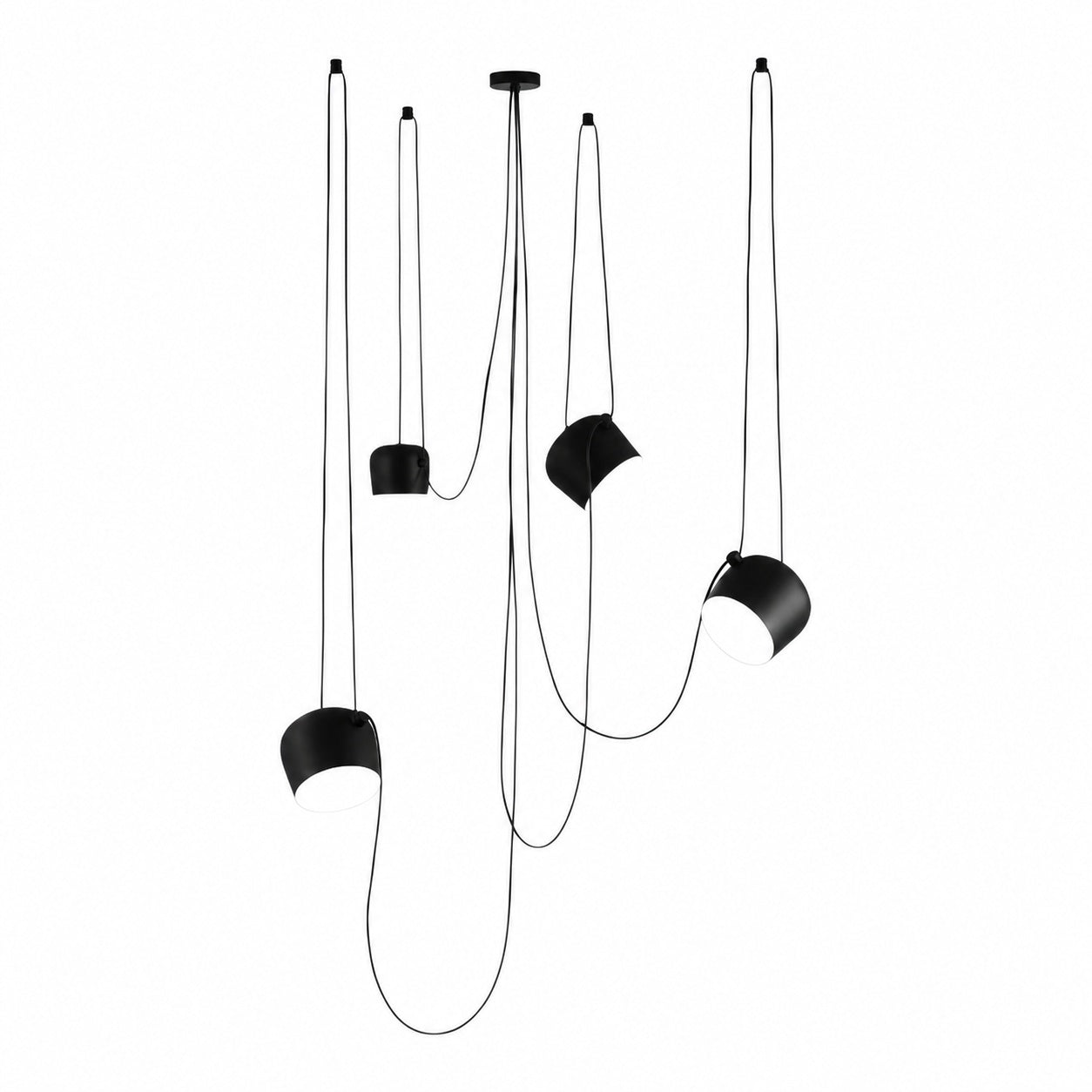 Axiomorna Minimalist Adjustable Modern Pendant Lamp - Sleek LED Hanging Light for Any Space N02