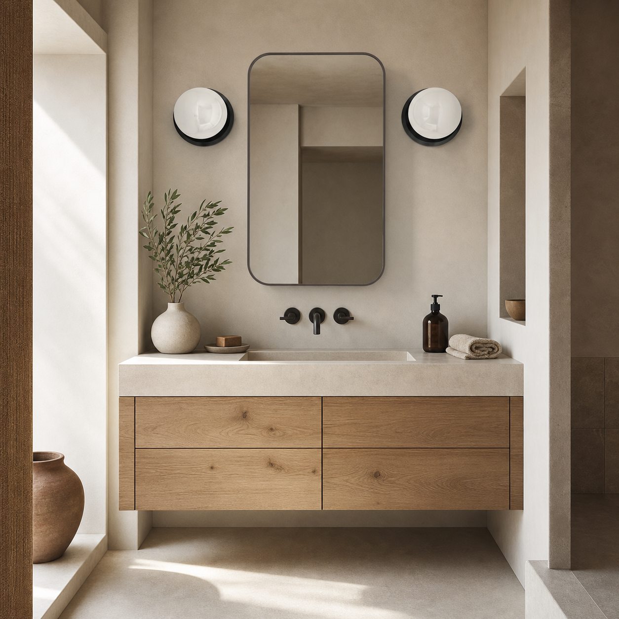 Brelia 1-Light Sconce - Minimalist Wall Light for Modern Home Décor