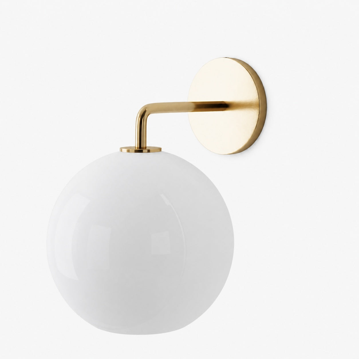Selvion Artistic Globe Sconce Light - Handcrafted Glass Sculptural Wall Fixture