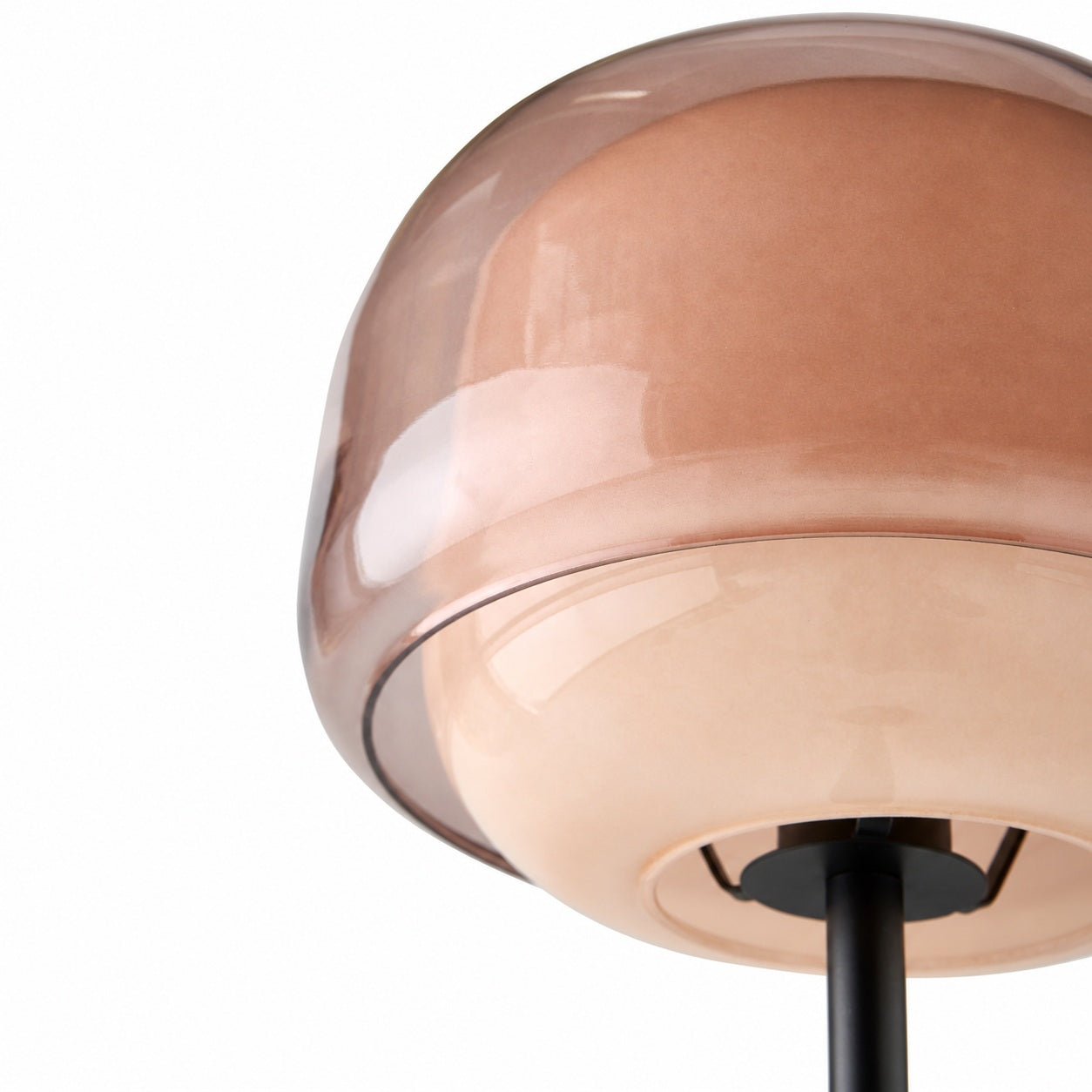 Clinco Modern Mushroom Floor Lamp - Colored Glass Design