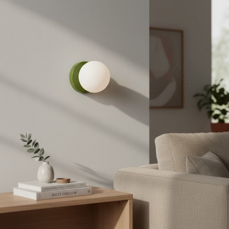 Nuevola Soft Sculptural Wall Light - Minimal Decorative Wall Lamp for Modern Indoor Spaces