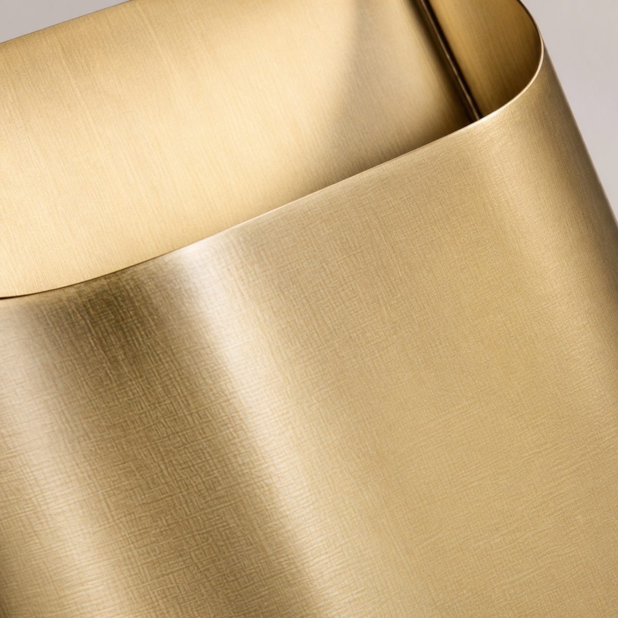 Sconique Stylish Brass Wall Sconce - Minimal Design Architectural Profile Sconce for Foyer