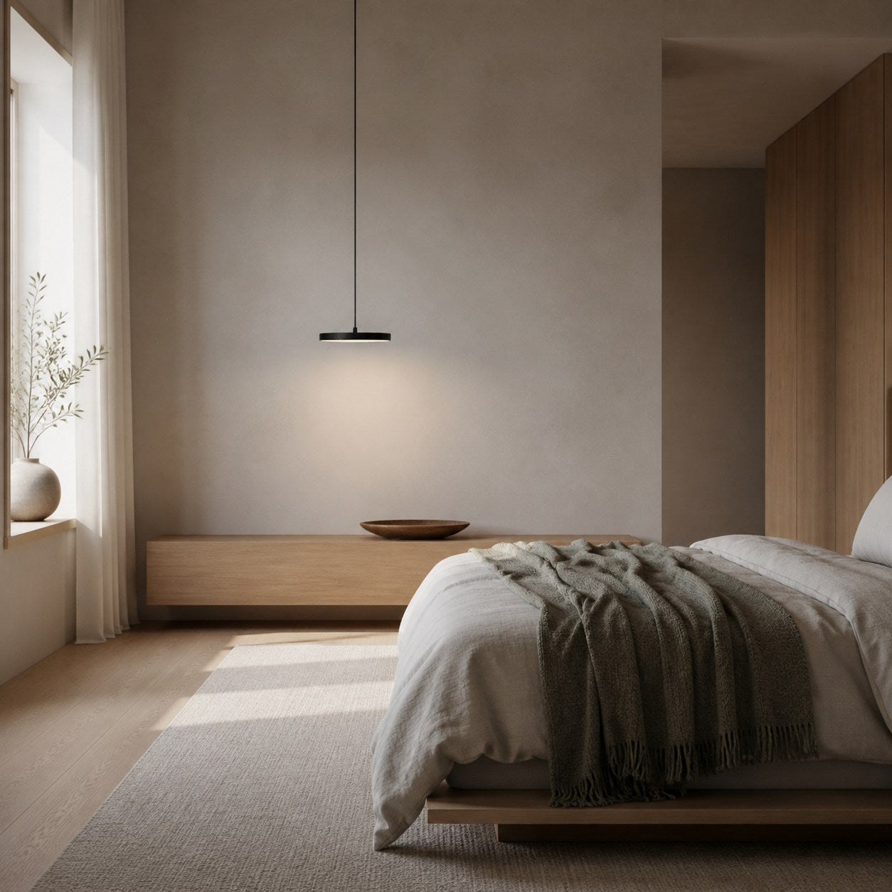 Feranox Pendant Light Disc Design Pendant – Modern Style for Dining Room