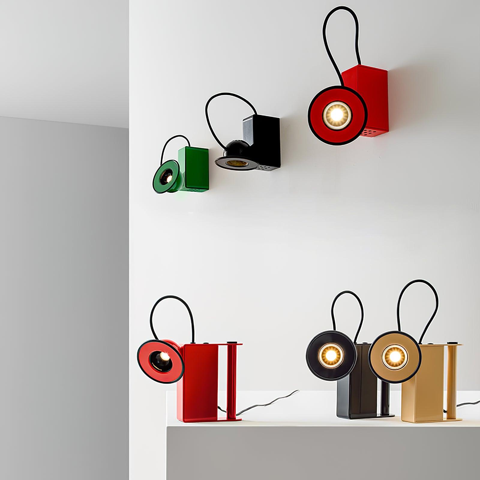 Magnetic Adjustable Camera Table Lamp