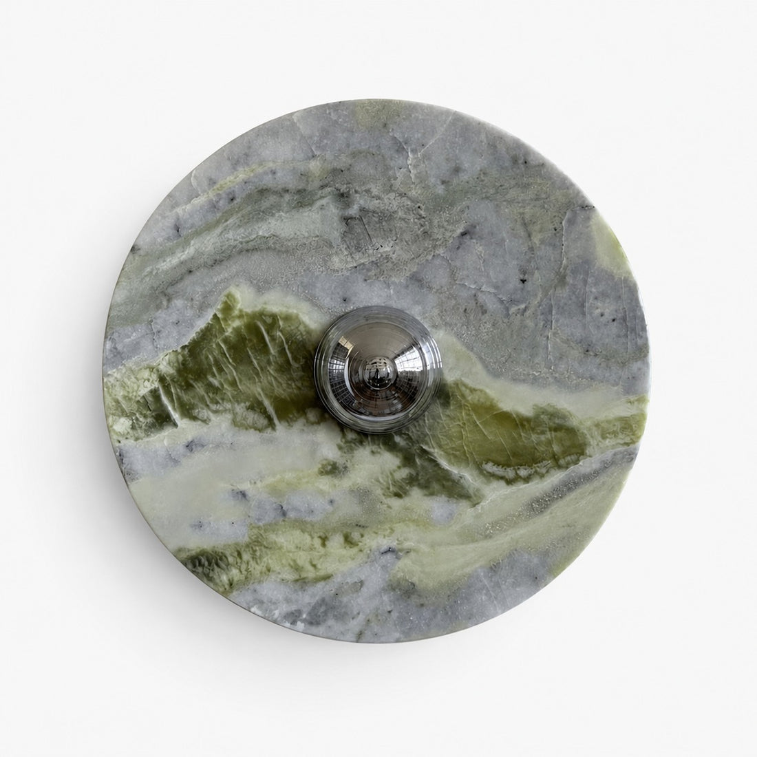 Green Calacatta Marble Sconce