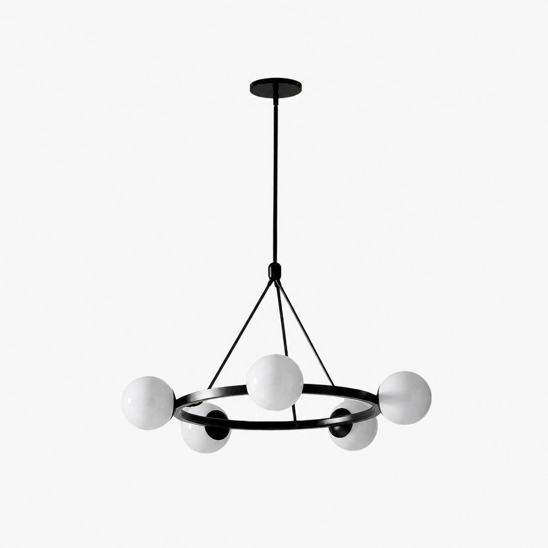 Brelia Round Light Chandelier - Modern Globe Chandelier in Stylish Design