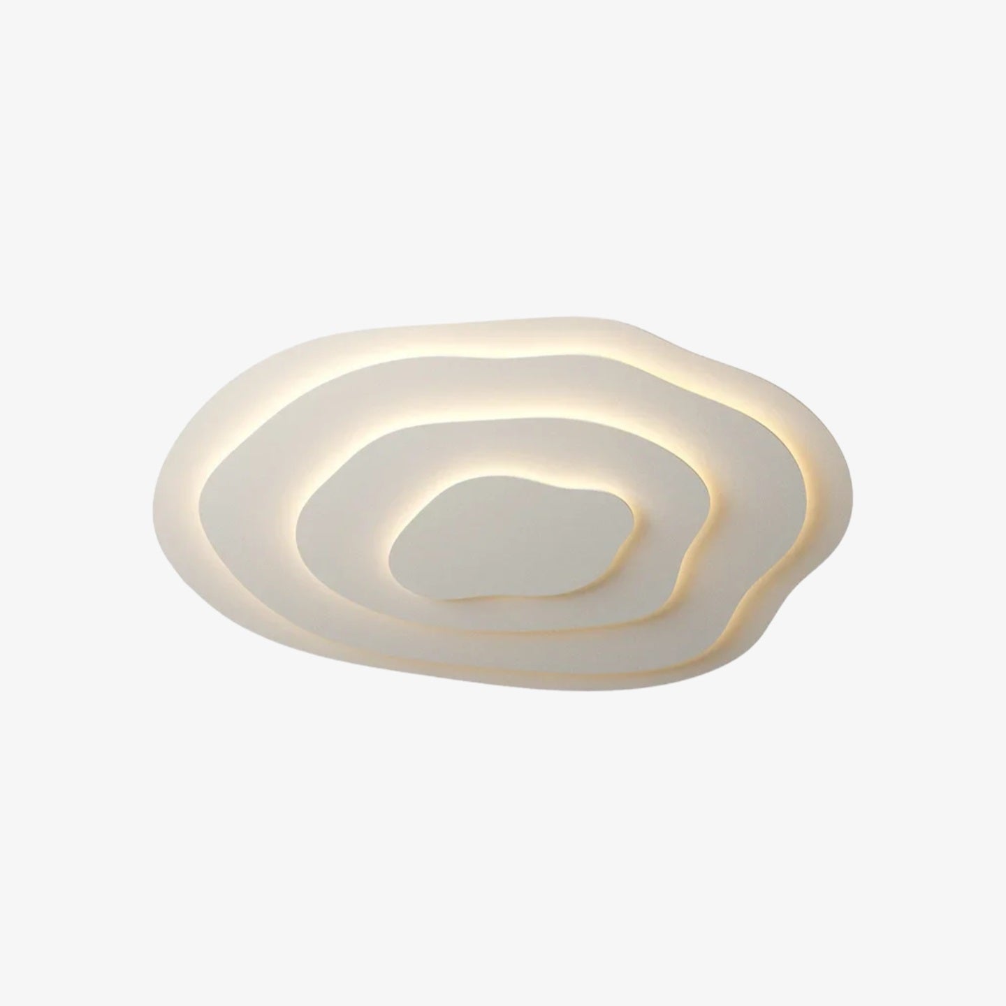 Aeris Mimir Wave-Form Acrylic Ceiling Light Modern Minimalist Surface Mount Lamp Living Room & Bedroom