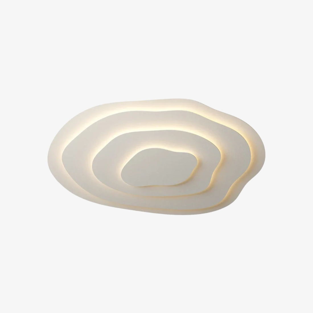 Aeris Mimir Wave-Form Acrylic Ceiling Light Modern Minimalist Surface Mount Lamp Living Room & Bedroom