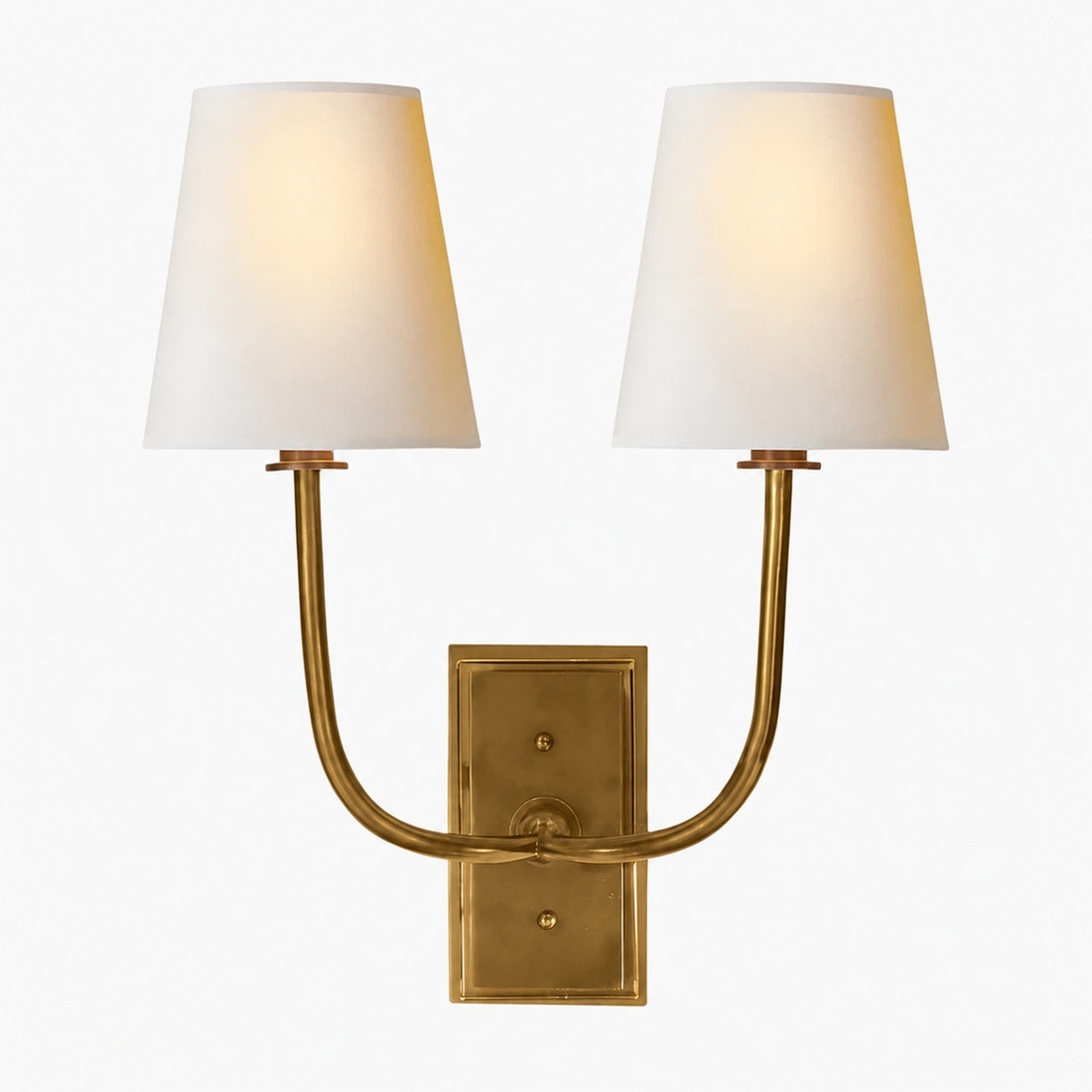VistaGlow Industrial Metal Wall Lamp - Modern Double Sconce