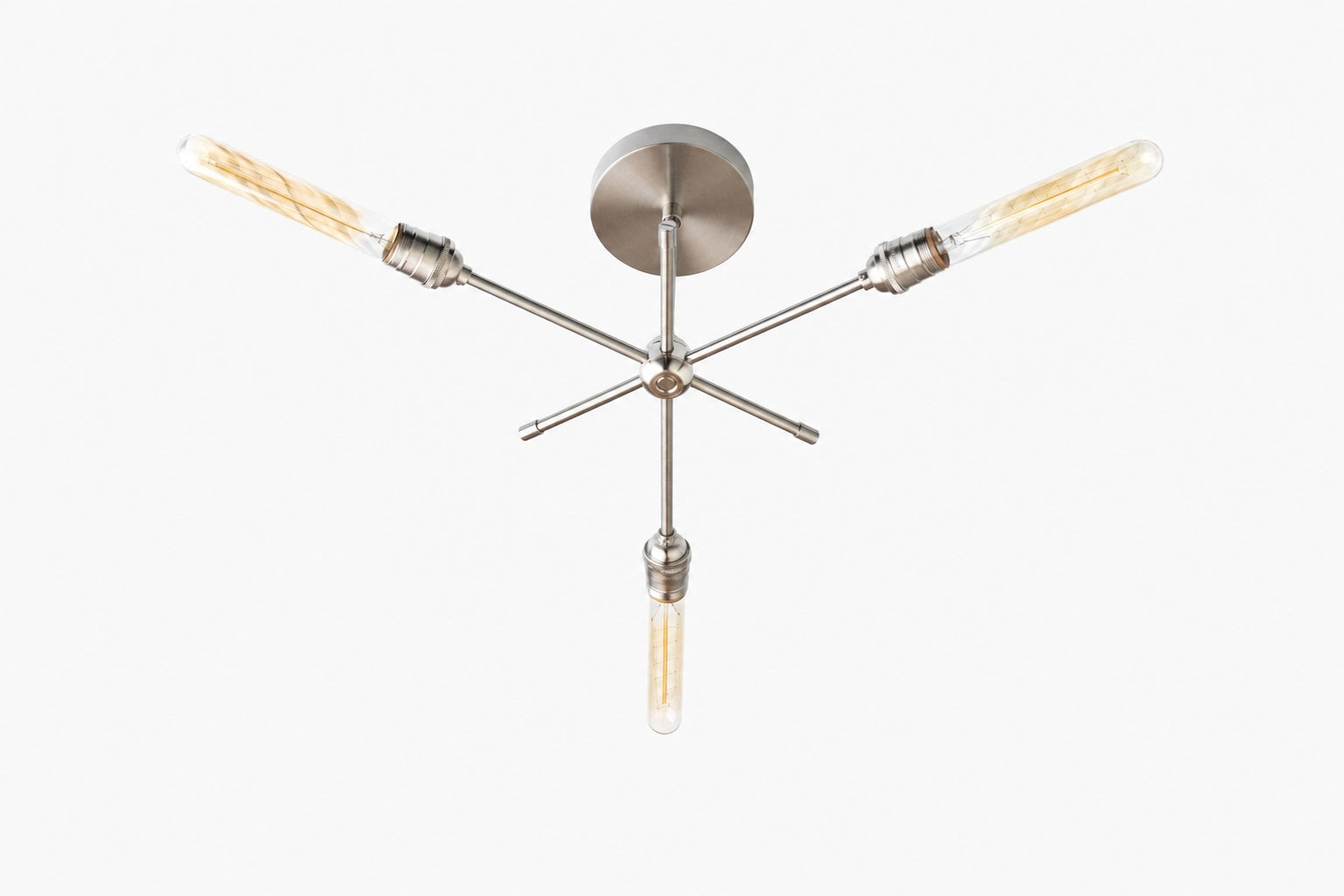 Mobilux Line Industrial Chandelier - Modern Ceiling Light Fixture for Home