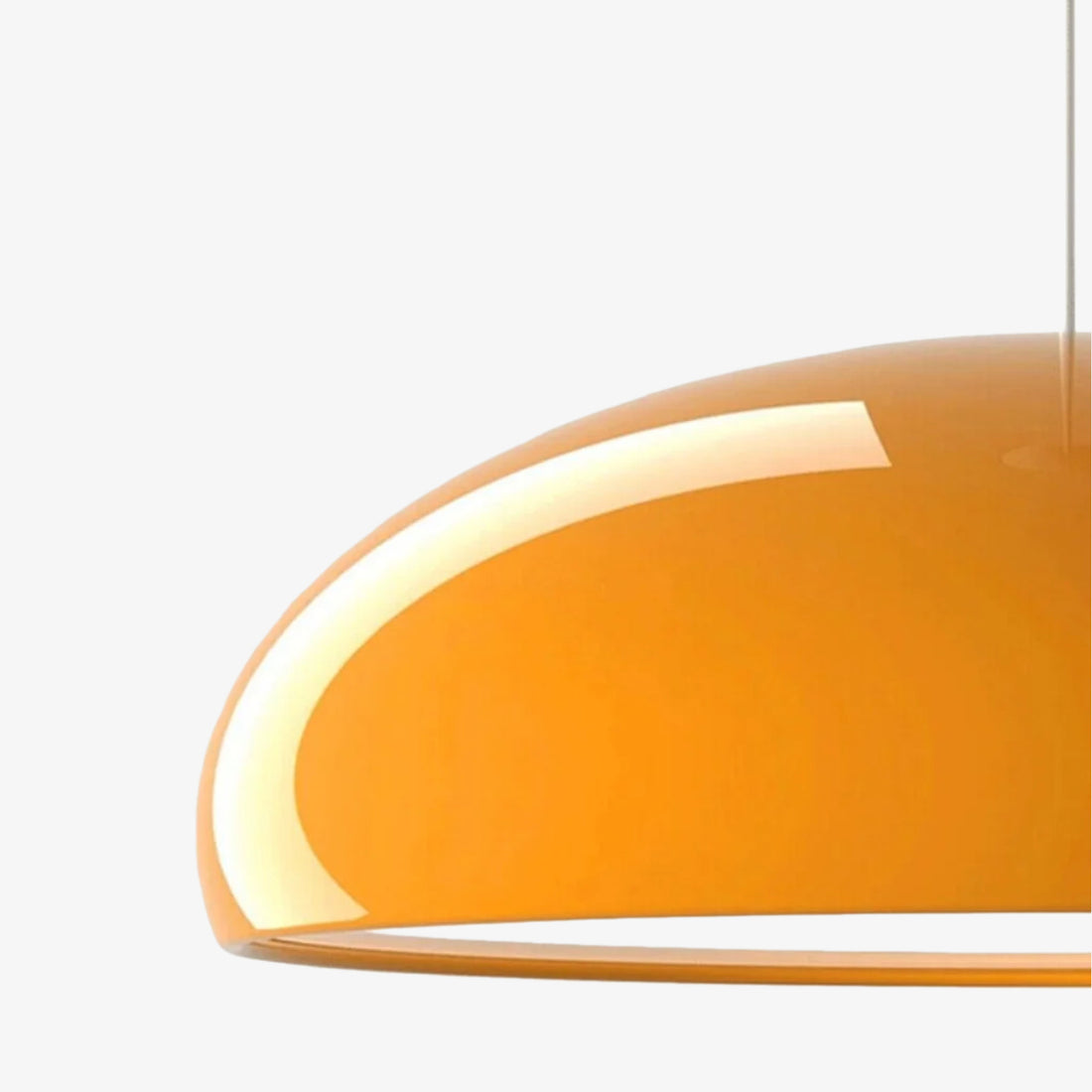 Haelen Colorful Nordic Bowl-Shaped Pendant Light - Modern Bowl Shade Suitable for Dining Room
