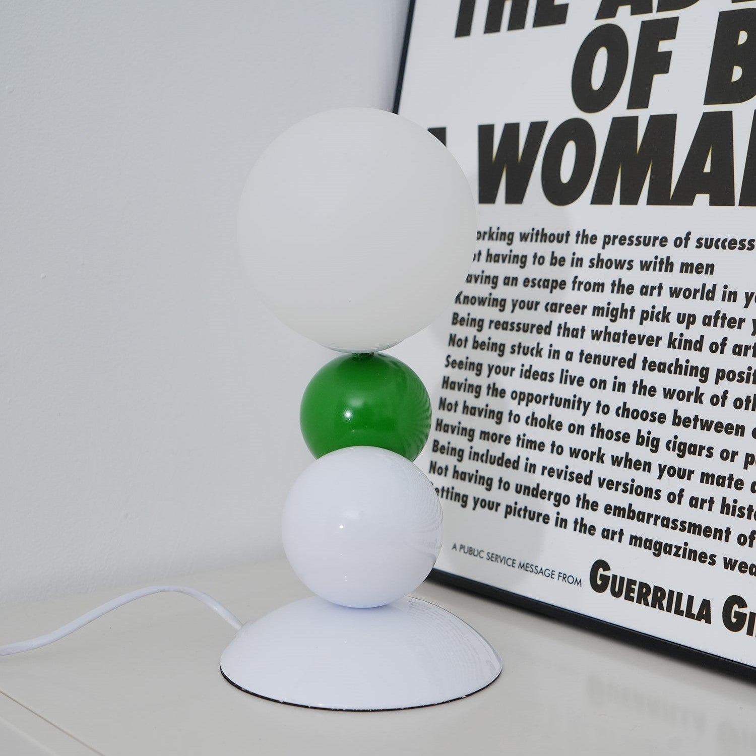 Colorful Ball Stacking Table Lamp