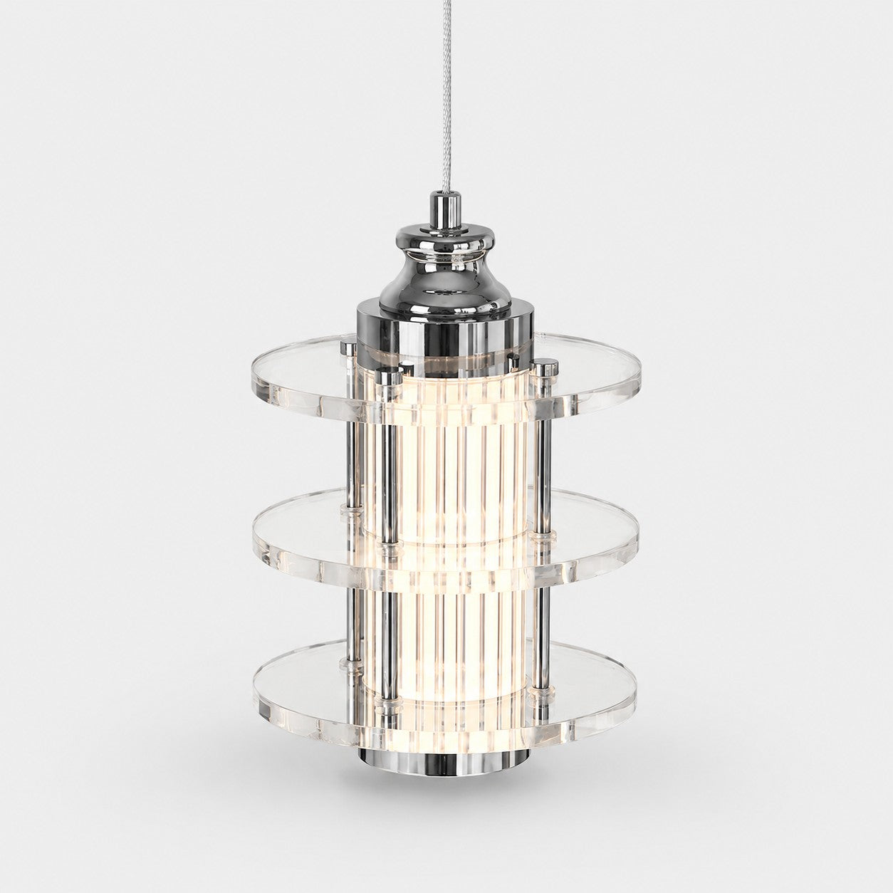 Bauhaus Acrylic LED Pendant Light