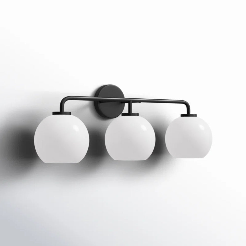 Bubble 3 Light Vanity Light - Glass Globe Shades Bathroom Wall Light