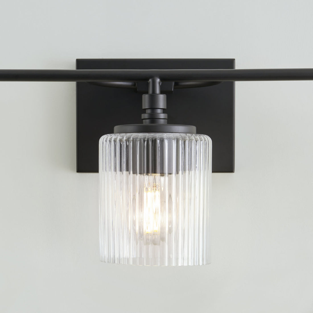 Lirra 3-Light Vanity Light Dimmable Glass Metal - Modern Design for Bathroom and Bedroom
