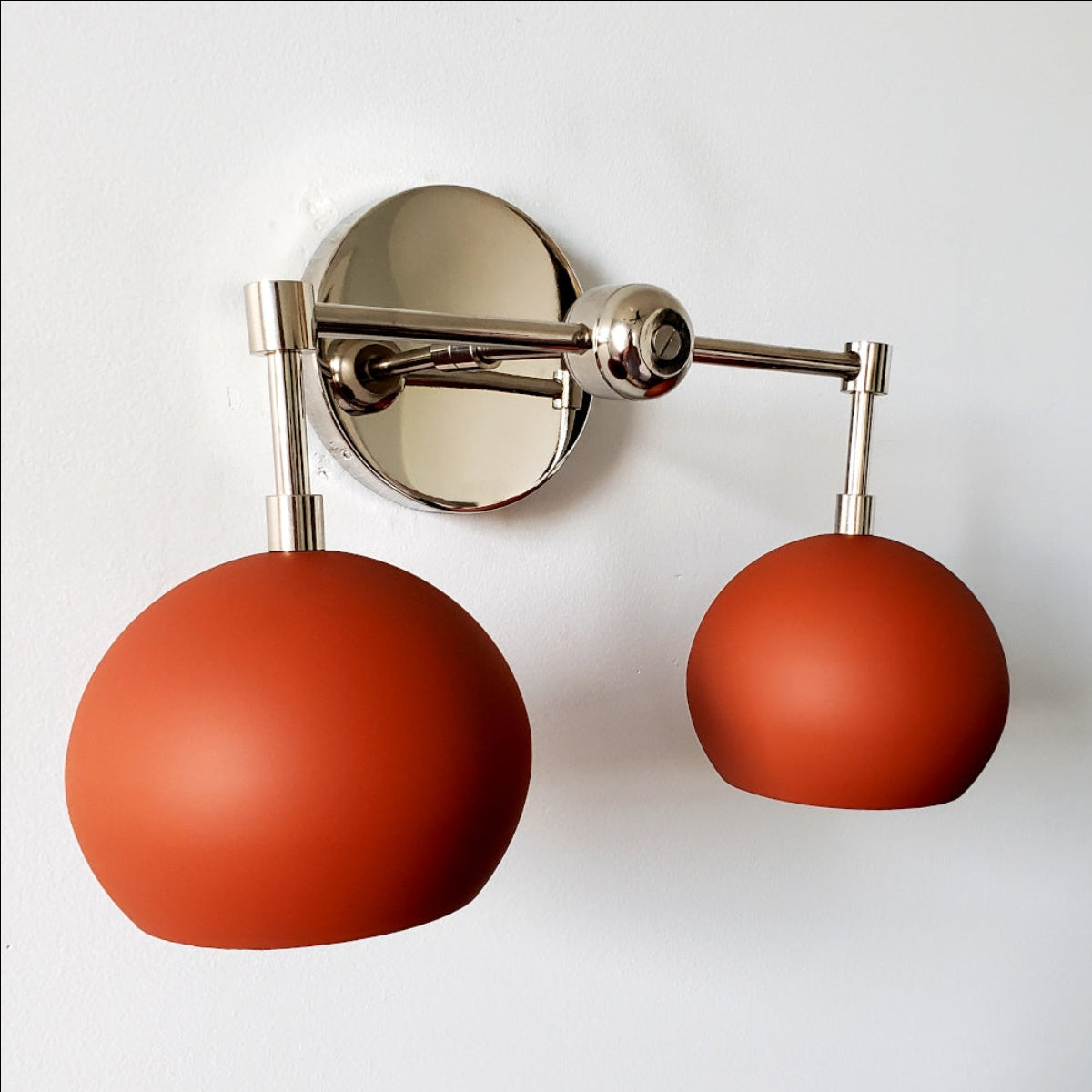 Terra Cotta Sconce - Bubble Pop Vanity Bath Wall Light
