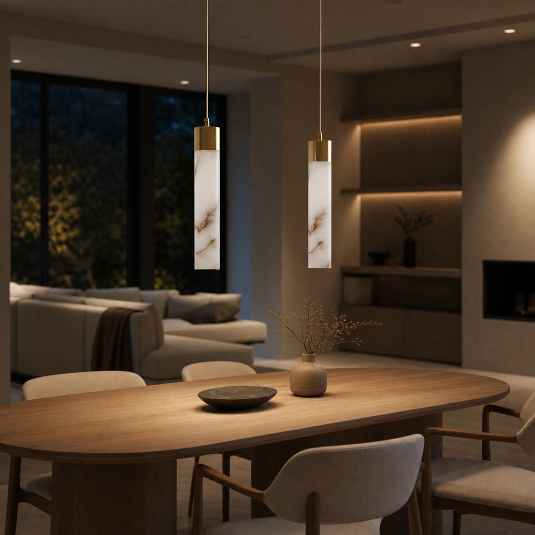Gloforma Minimalist Pendant Light – Elegant Hanging Lamp for Home and Hospitality