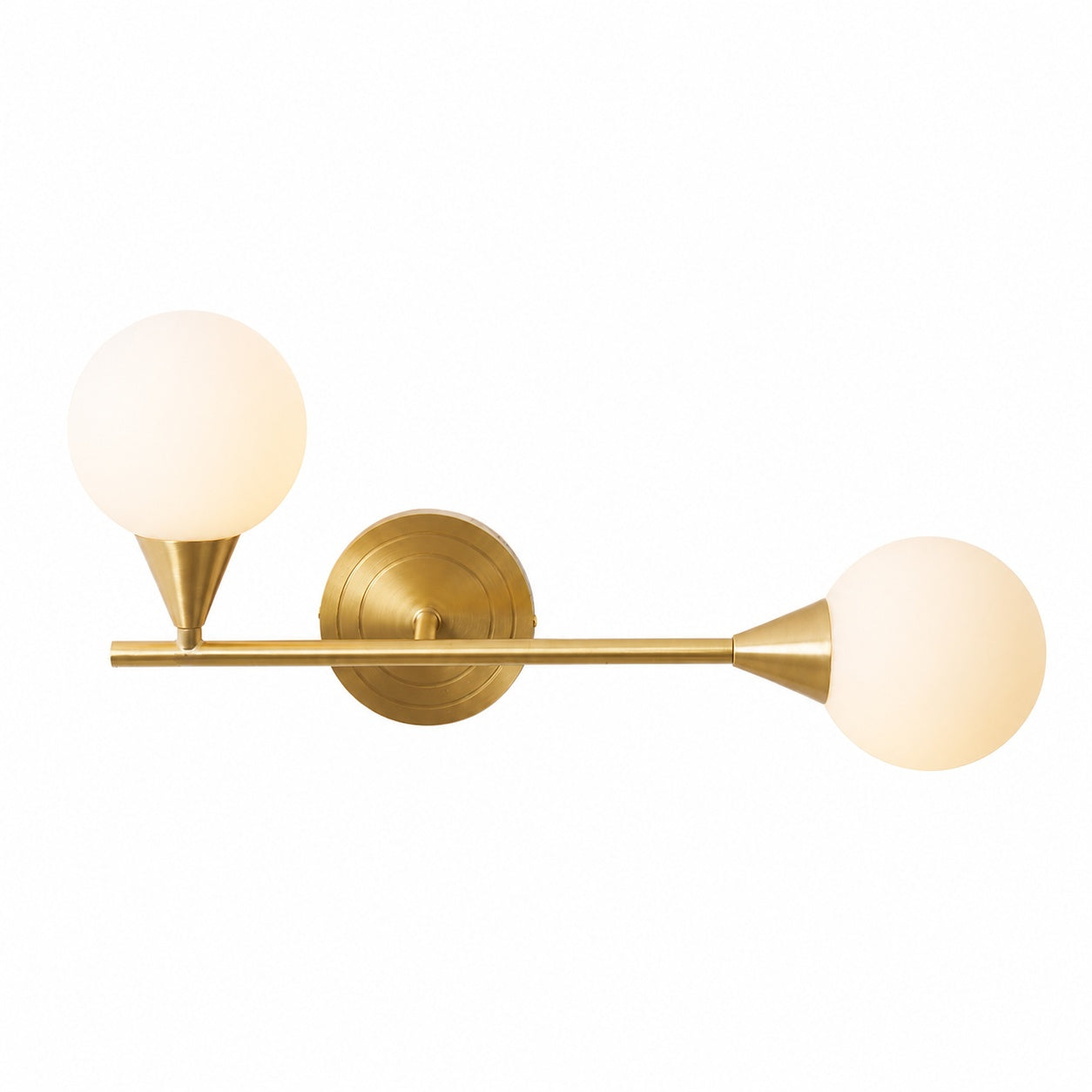 Holten Brass Armed Sconce