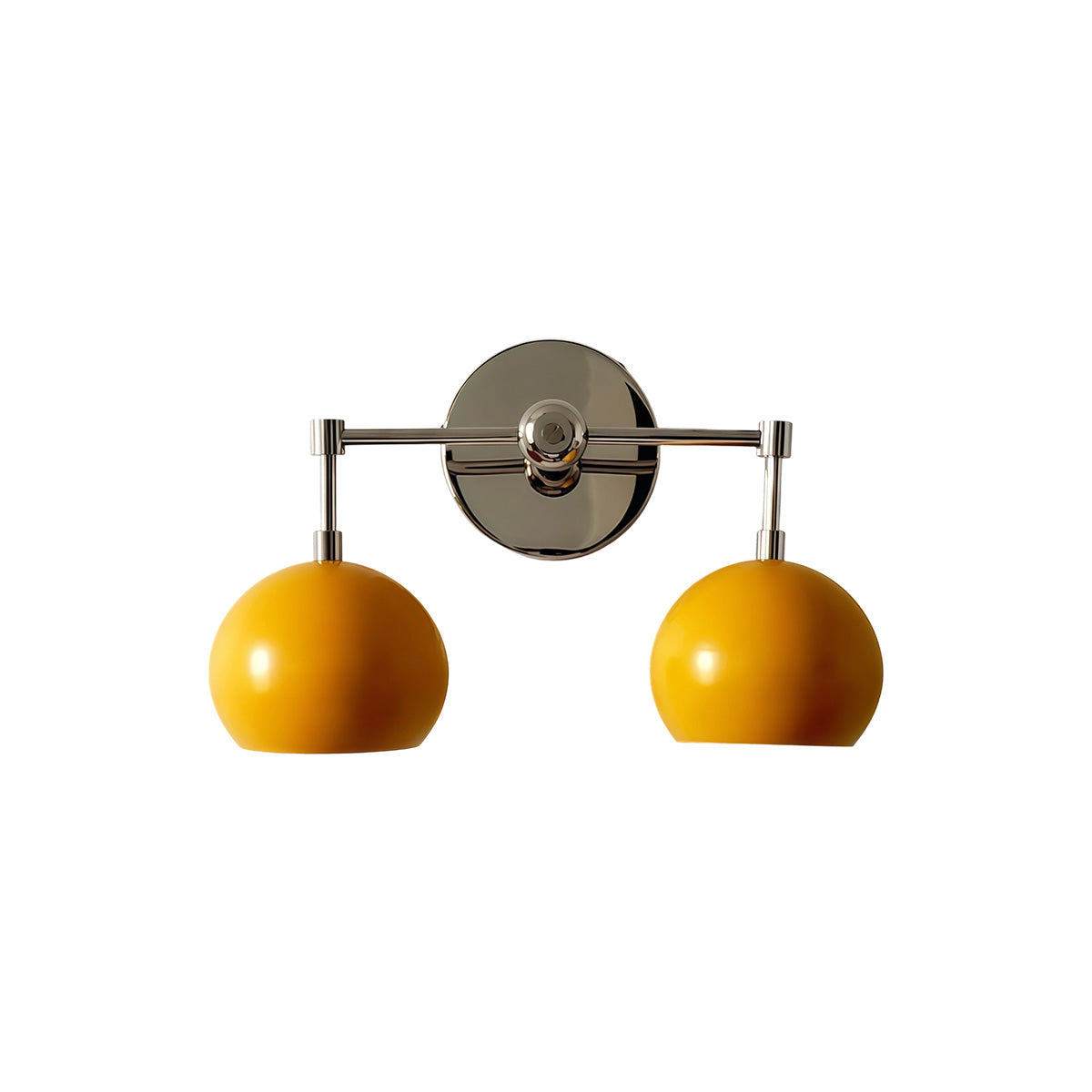 Sunshine Yellow Shades Sconce - Bubble Pop Vanity Wall Light For Bedroom