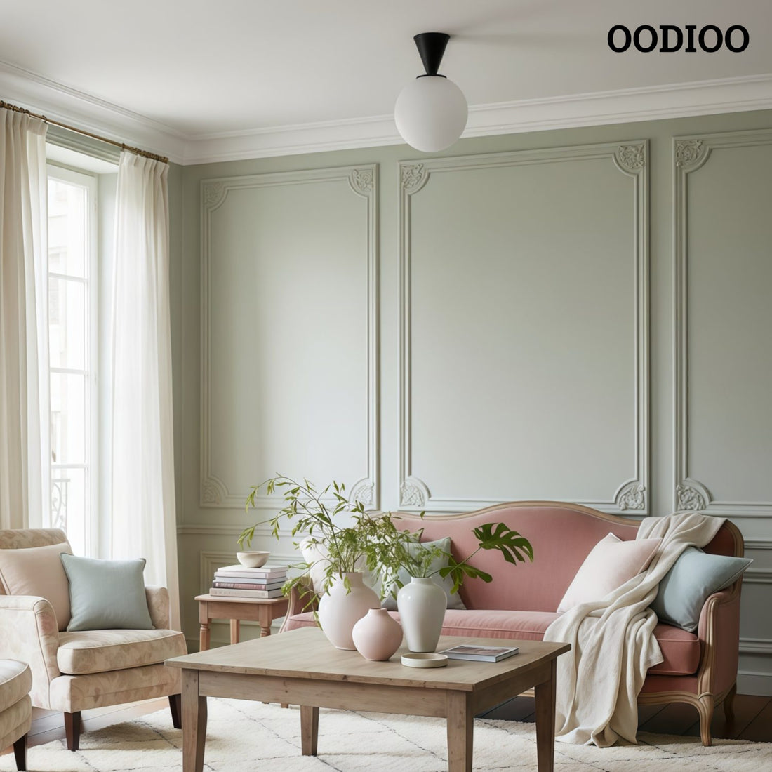 Ulvara Contemporary Round Ceiling Light – Sleek Flush Mount Fixture for Modern Interiors