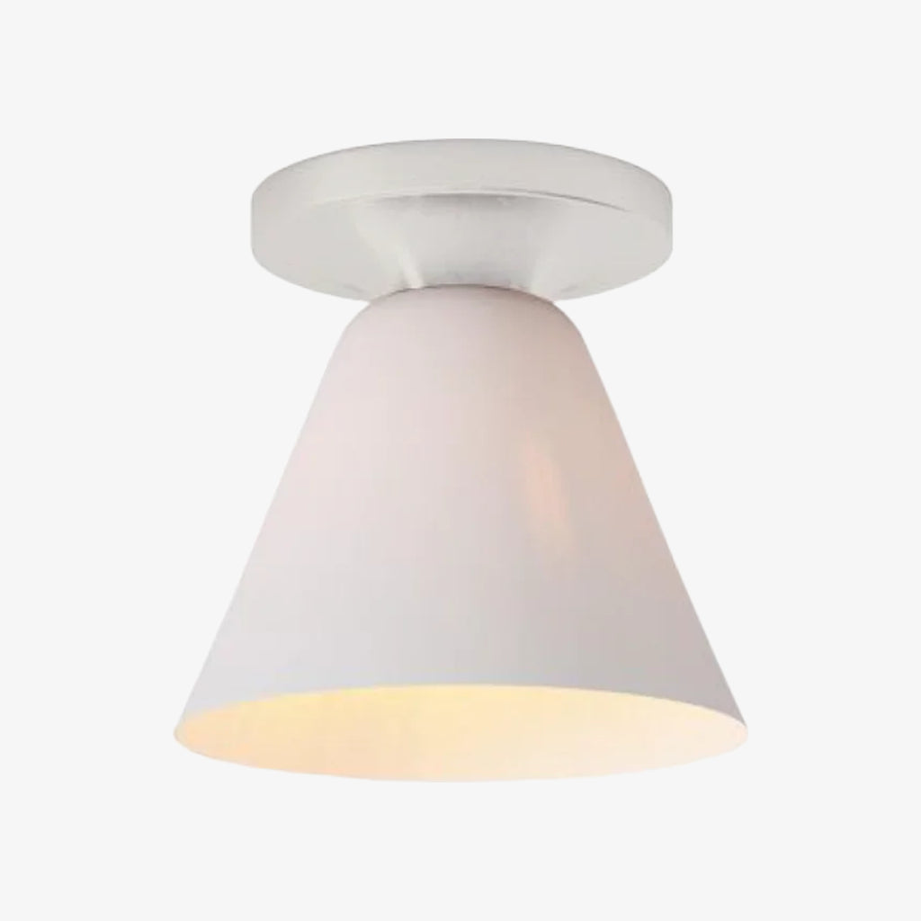 Conica Cone Flush Mount – Glass Ceiling Light for Modern Spaces