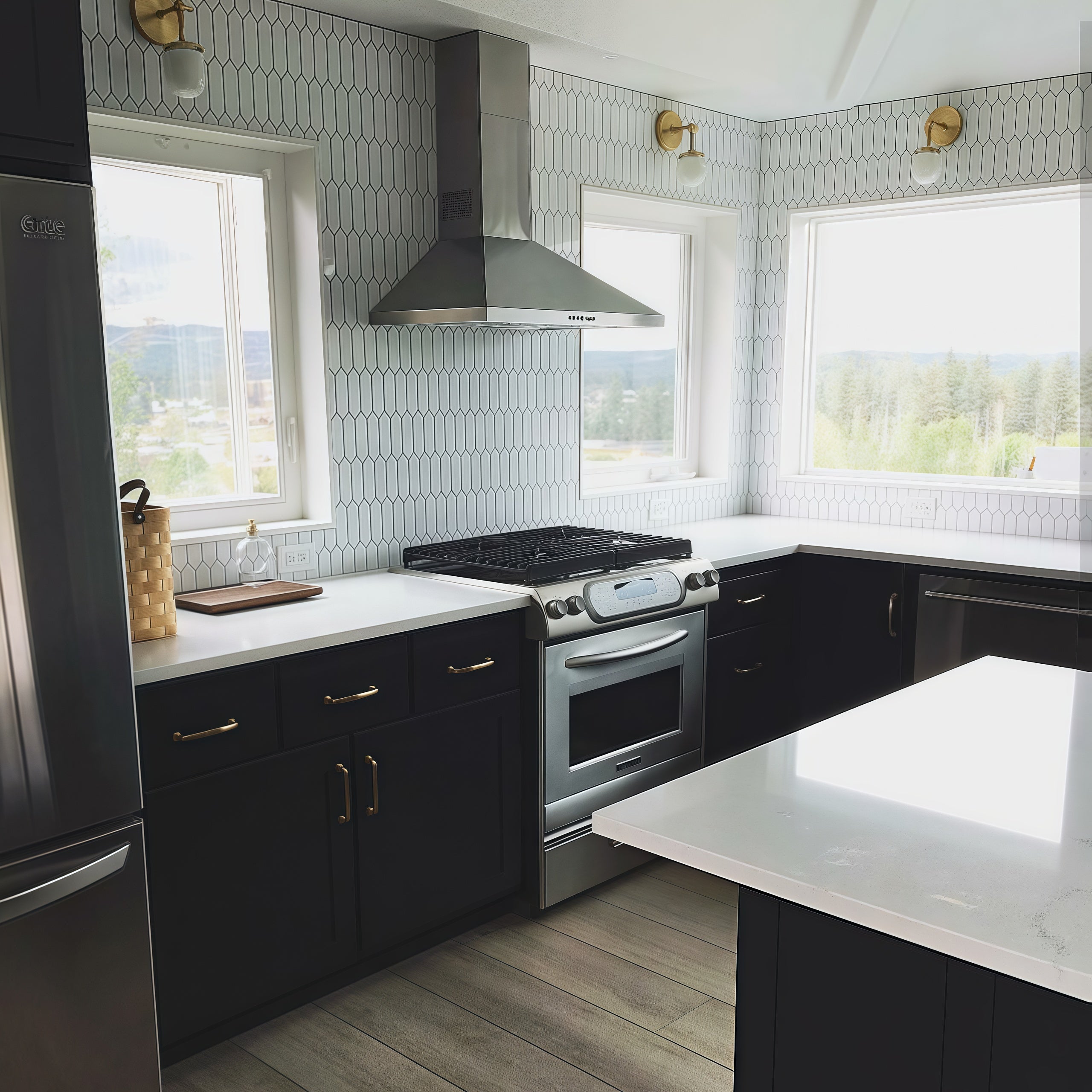 Nautical Metal & Glass Versatile Articulating Wall Lamp