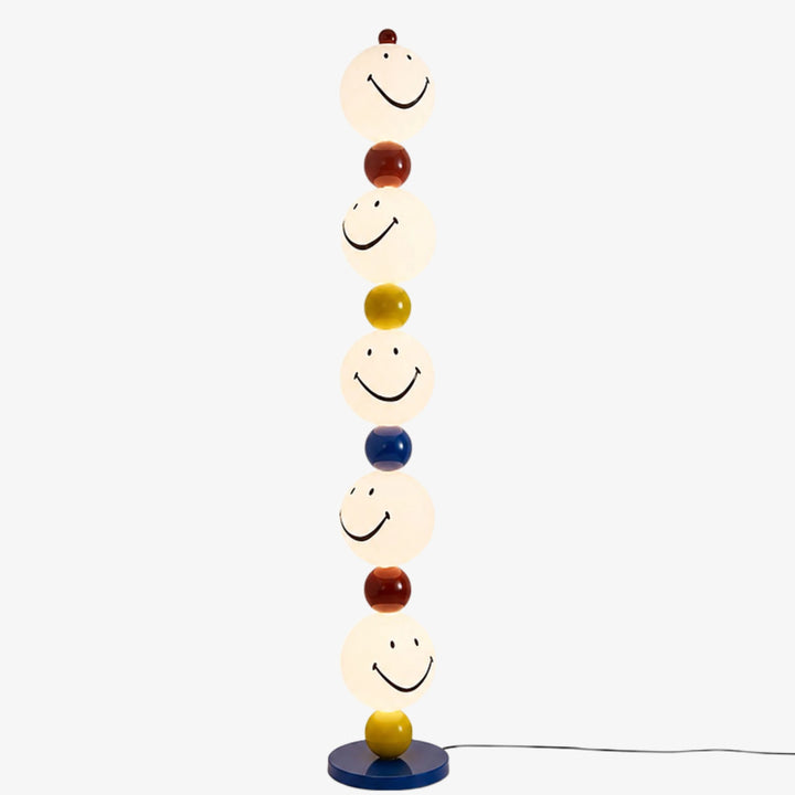 Luma smiley stack floor lamp Shade A in Multicolor
