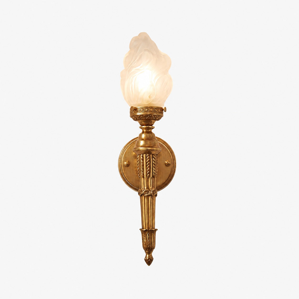 Modern Alabaster Wall Lamp – French Elegant Sconce for Bedroom Living Room Hallway