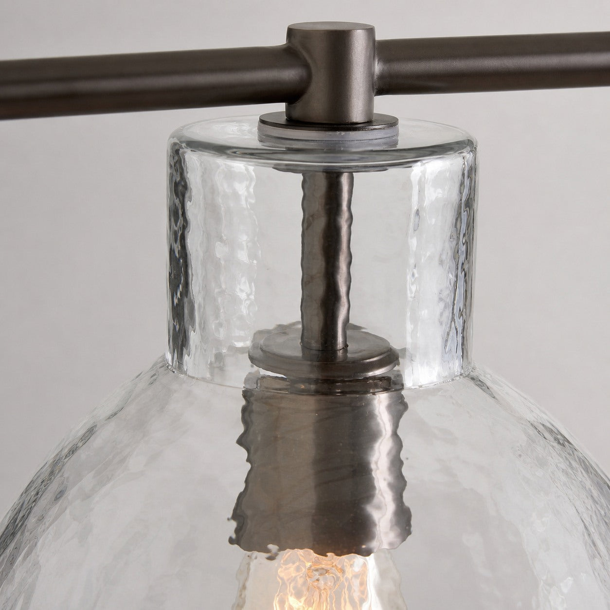 Glavira Recycled Glass Linear Chandelier - Elegant Modern Lighting