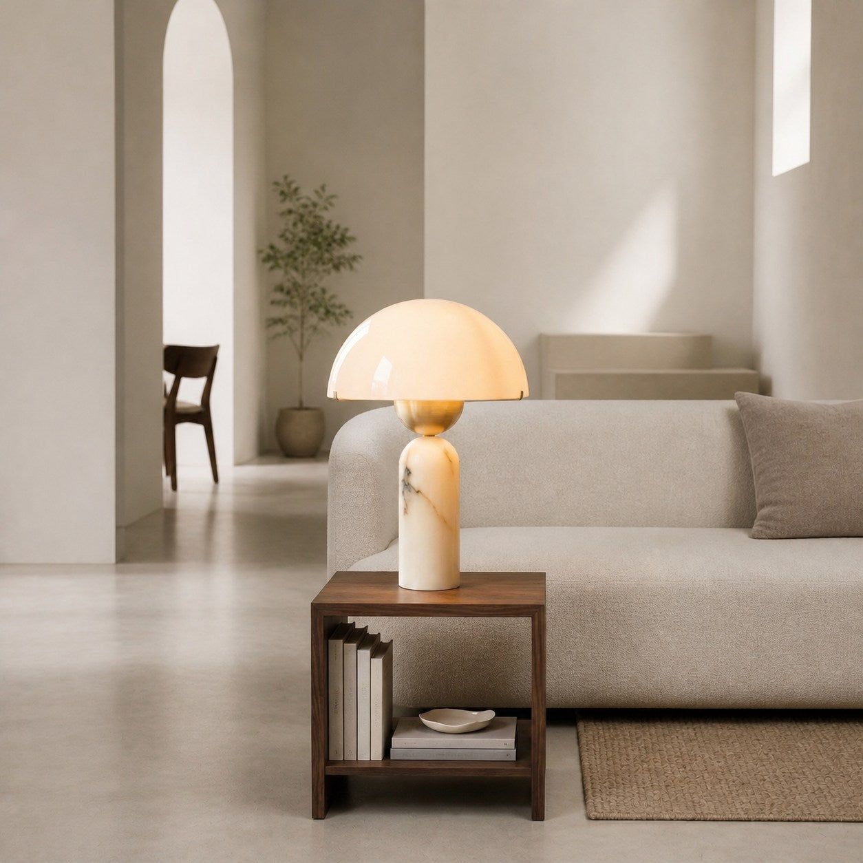 Peono Alabaster Table Lamp
