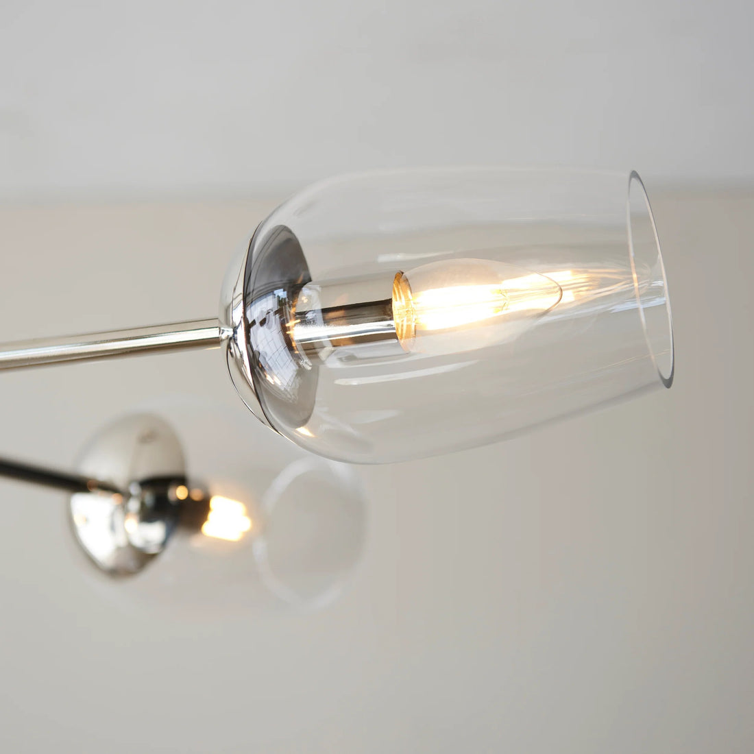 Serion Crystal Glass Pendant Modern Chandelier – Hospitality & Residential Statement Lighting