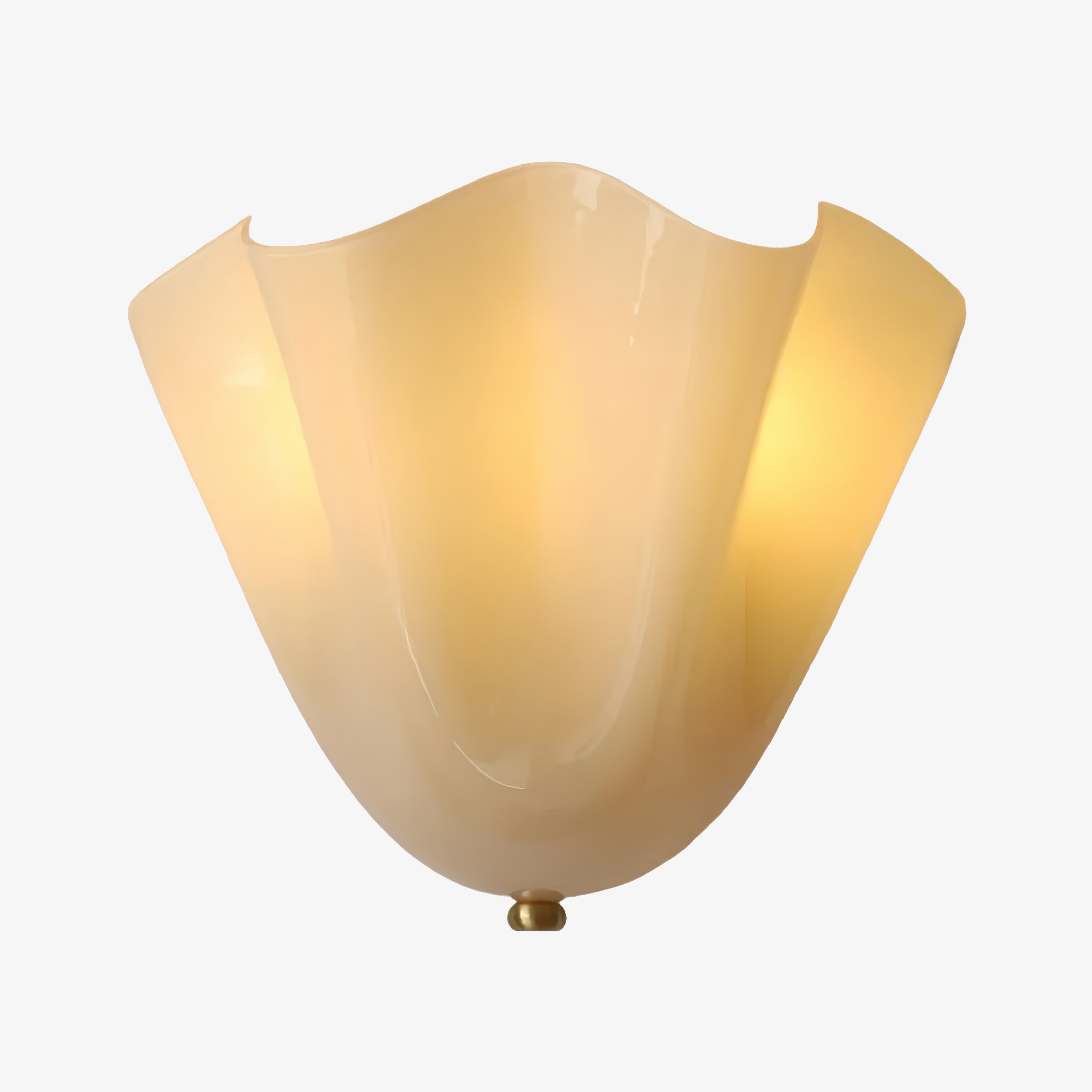 Bellina Modern Wall Light - Artisanal Glass Vera Lamp for Interior Decor