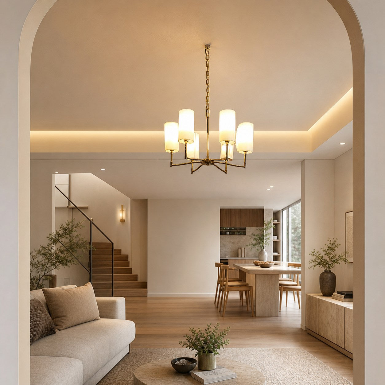 Dart Chandelier