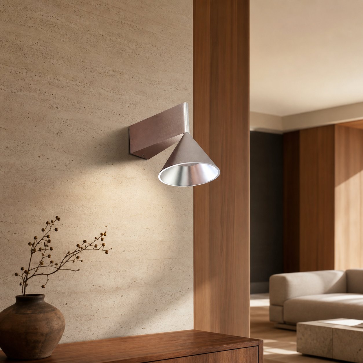 Apollo Aluminum Wall Lamp