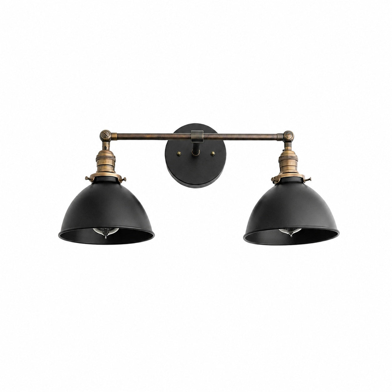 Conique Metal Industrial Vanity Light  - Modern Bathroom Lighting Fixture