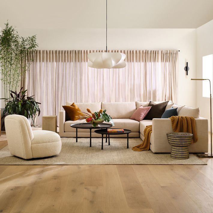 Havion Cocoon Pendant Lamp - Minimalist Polymer Shade with Adjustable Hanging