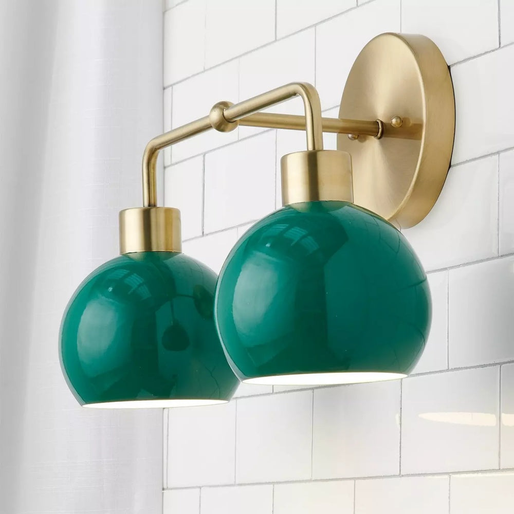 Double Bubble Pop Wall Sconce - Colorful Vanity Wall Light