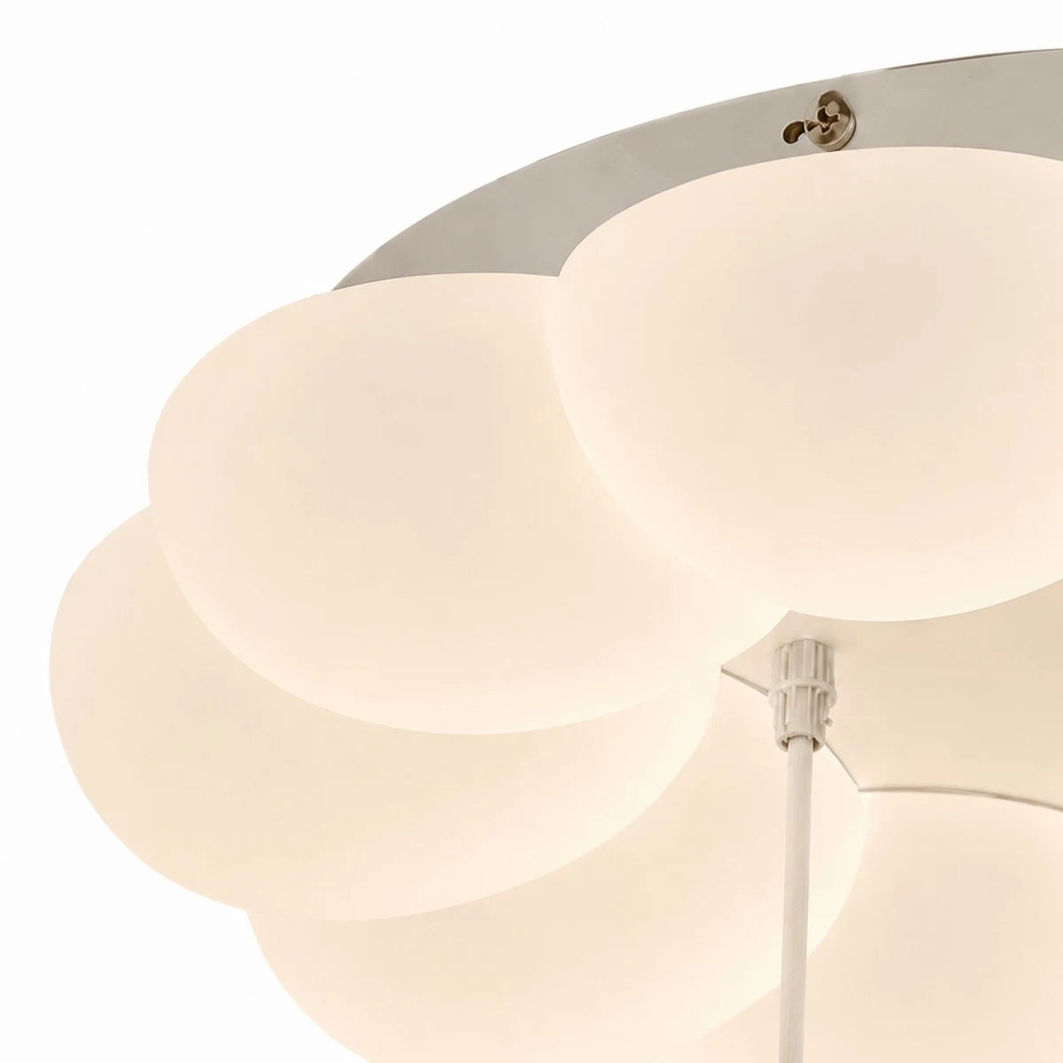 cloud shade and suspension close detail