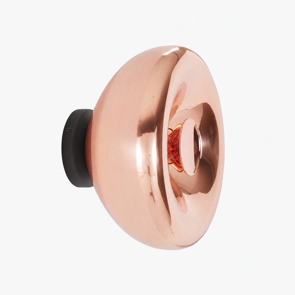 Ivoran Wall Sconce - Round Glass and Metal Modern Sconce for Modern Interiors