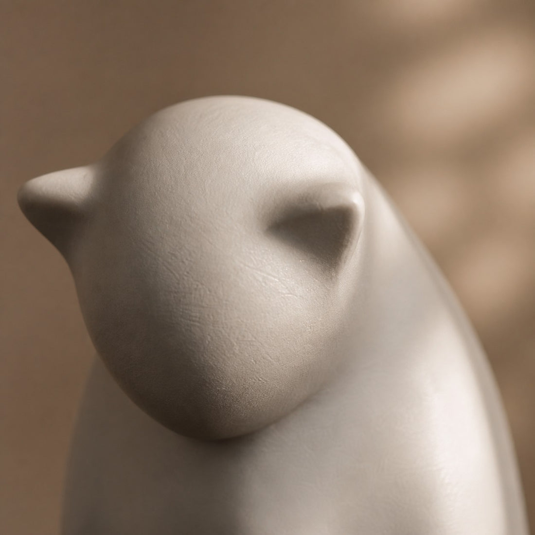 Felora Nordic resin cat sculpture detail