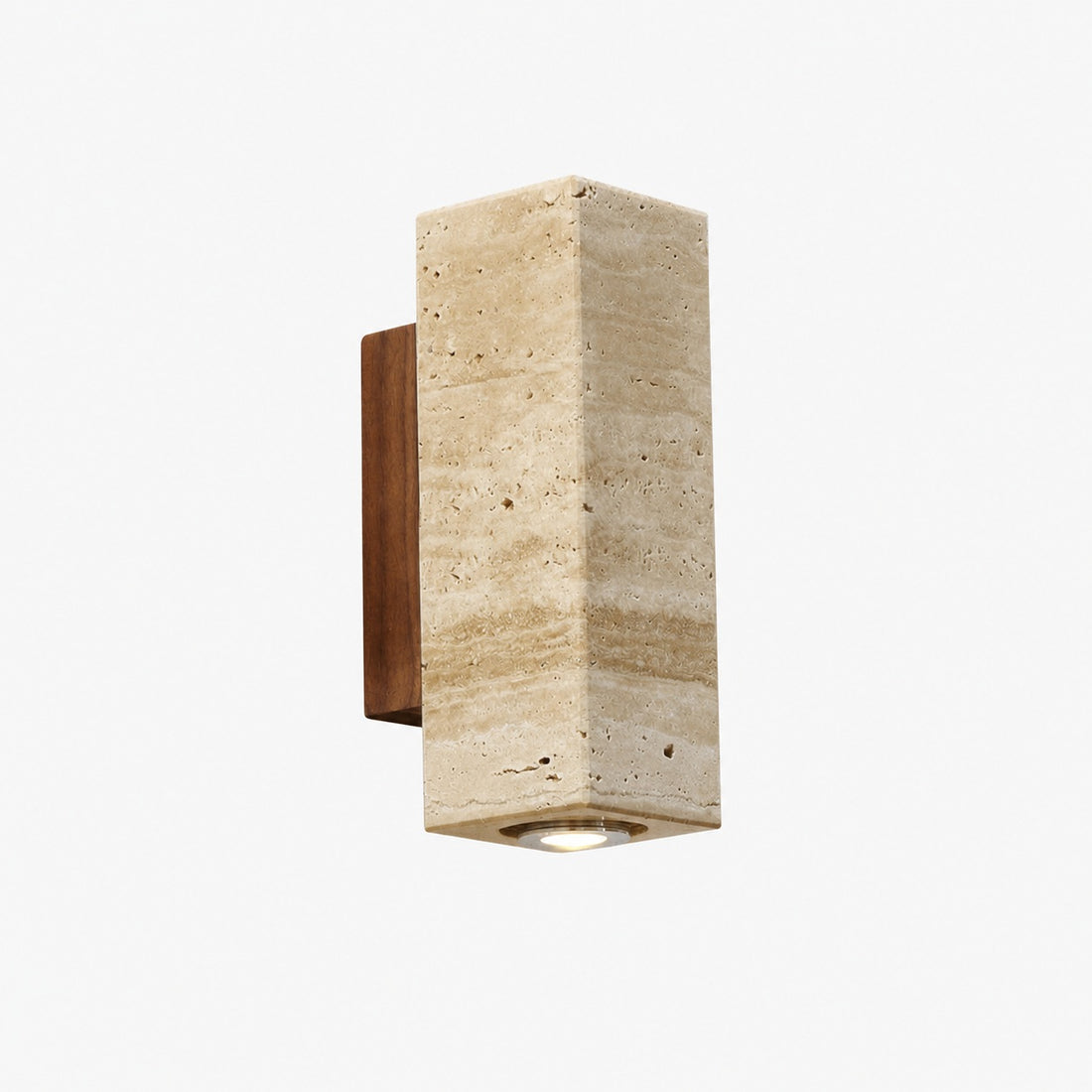 Modern Sculptural Metal Wall Lamp – Minimalist Sconce for Bedroom Living Room Hallway