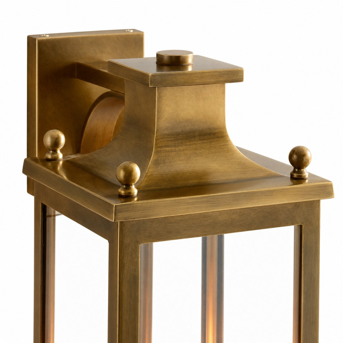 Yolvira Outdoor Wall Light Sconce - Versatile Metal Lantern