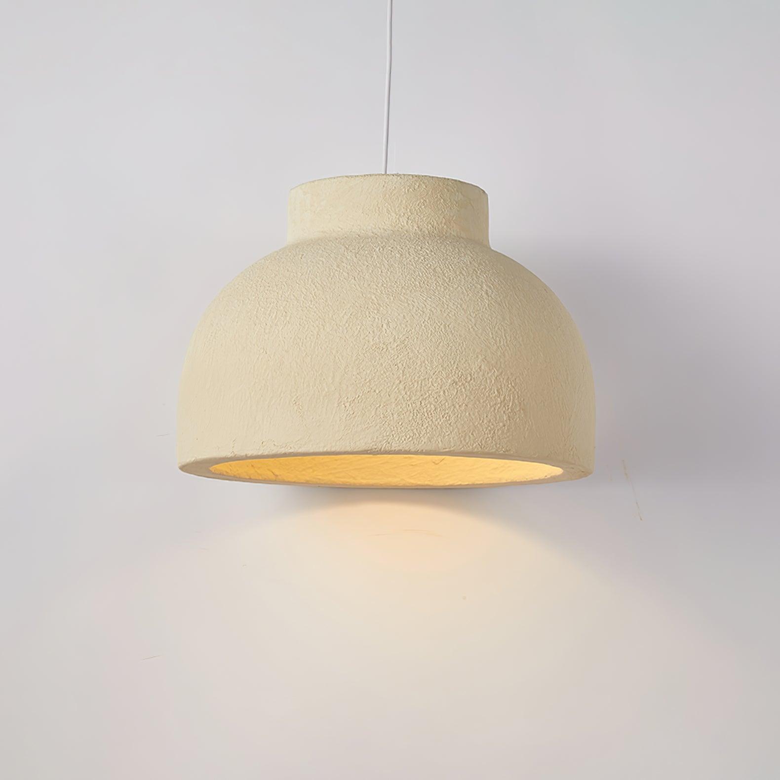 Matte Texture Wabi Sabi Pendant Light