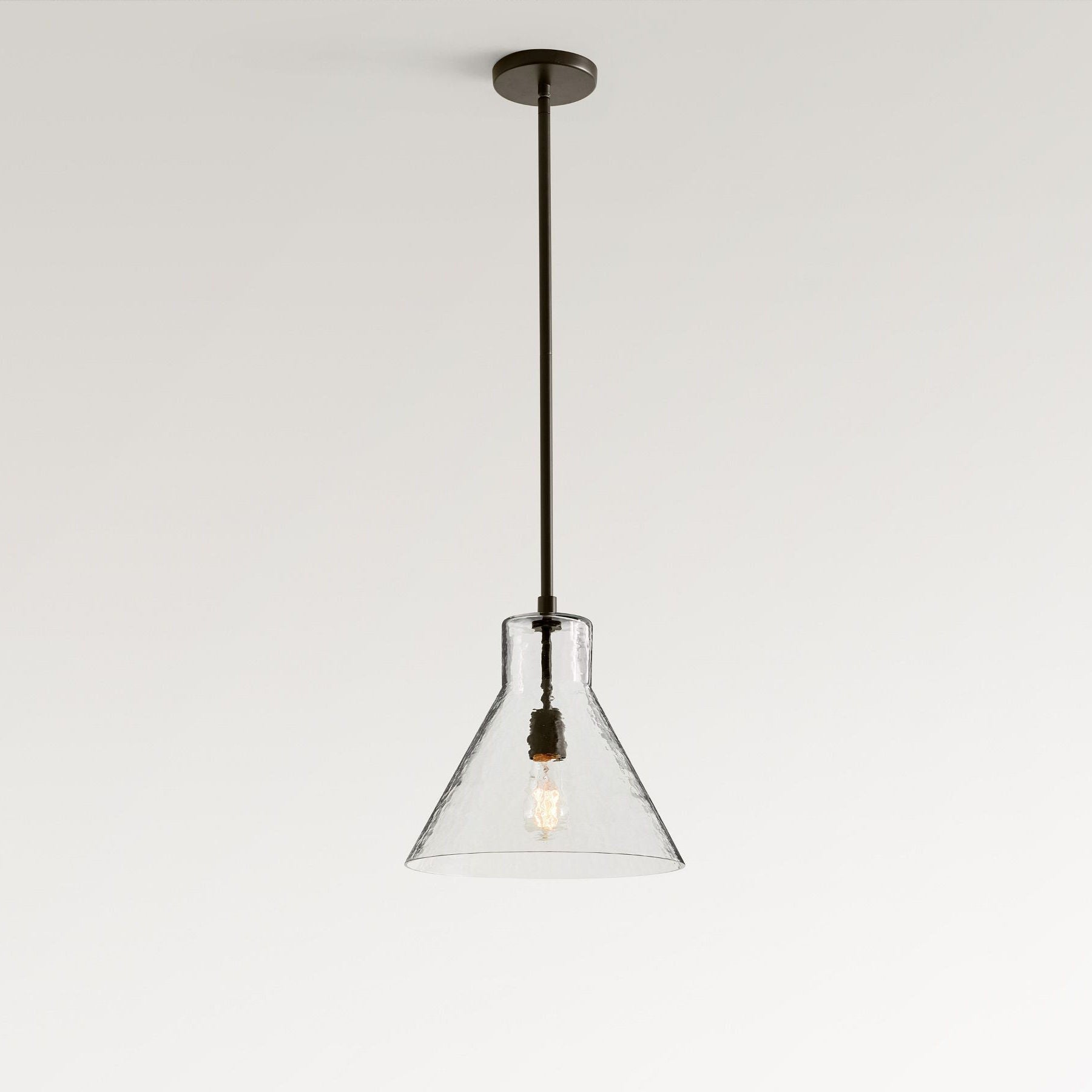 Glavira Industrial Metal Canopy Pendant – Soft Light Diffusing Fixture for Kitchen Islands