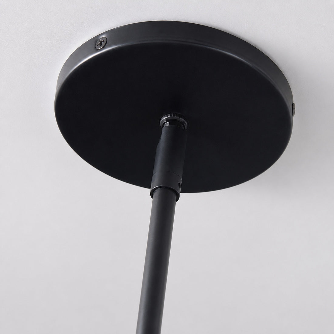 Rolvona Globe Pendant Light - Modern Oval Shade Hanging Lamp