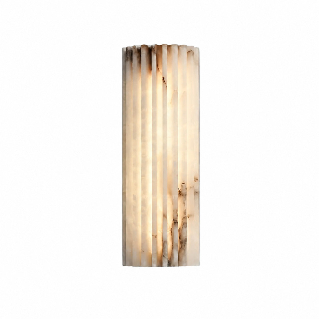 AlaVelle Contemporary Alabaster Wall Lamp – Minimalist Wall Light for Bedrooms and Hallways