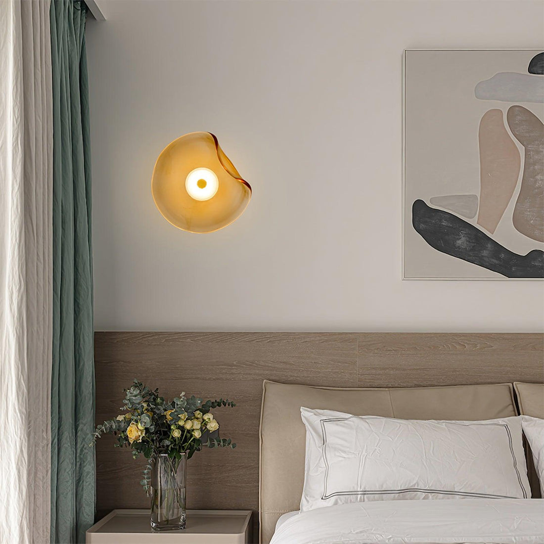 Petal Glass Wall Sconce