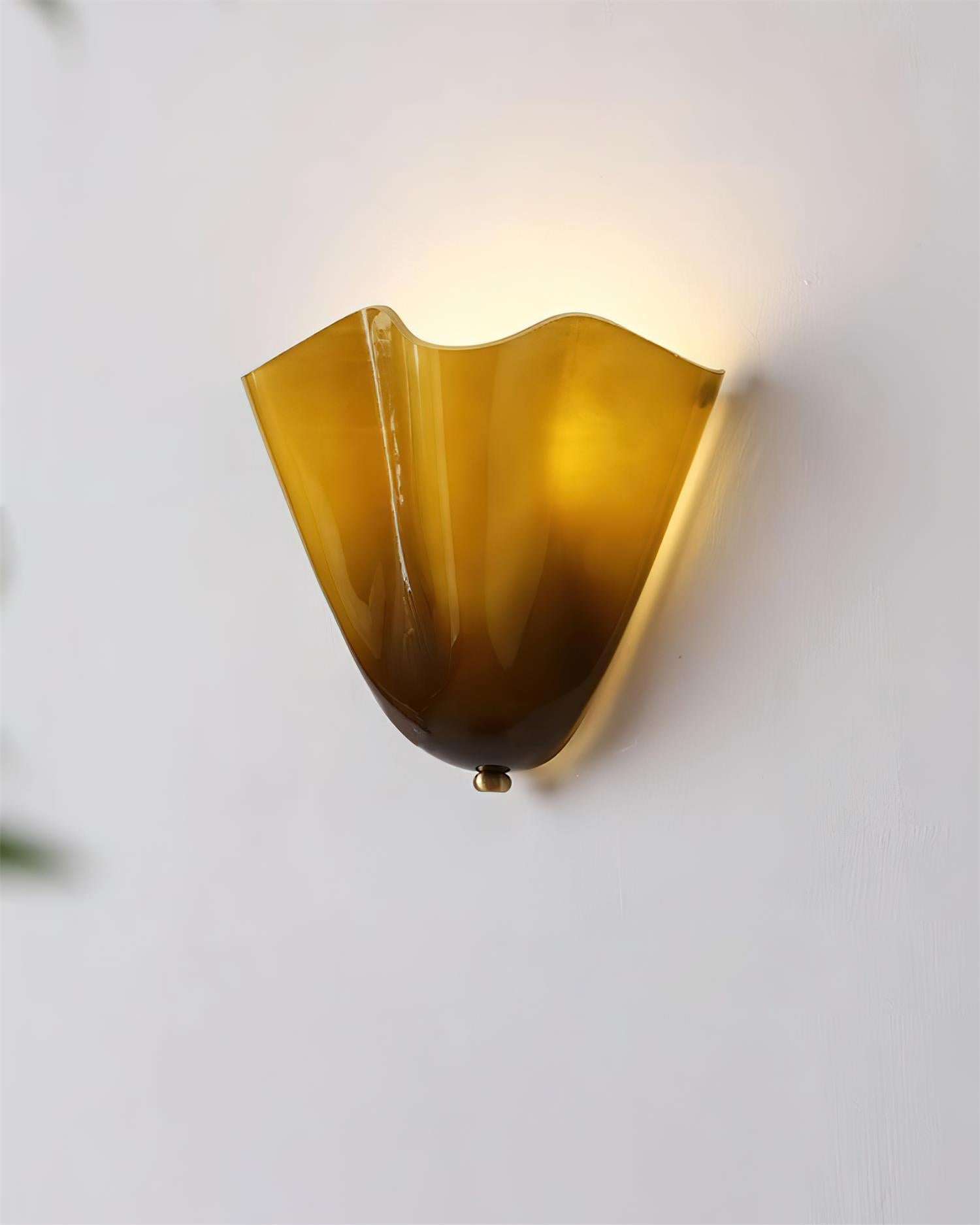 Bellina Modern Wall Light - Artisanal Glass Vera Lamp for Interior Decor