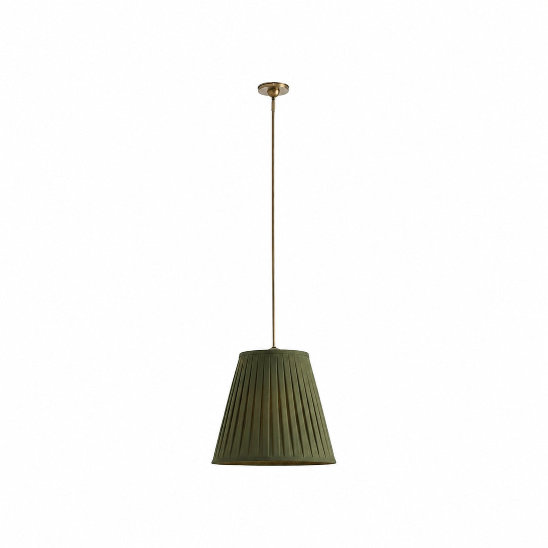 Luvora Modern Fabric Pleated Shade Pendant Lamp - Contemporary Elegant Decor Hanging Light