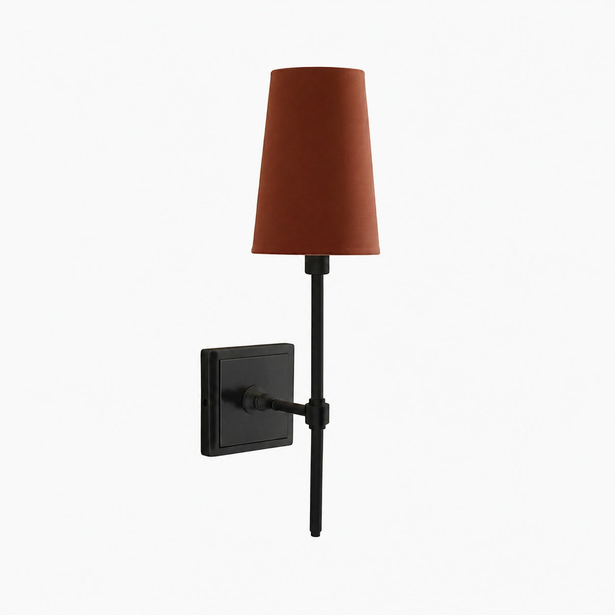 Derlina White Linen Shades Wall Lamp – Retro Metal Multi-Head Lighting Fixture